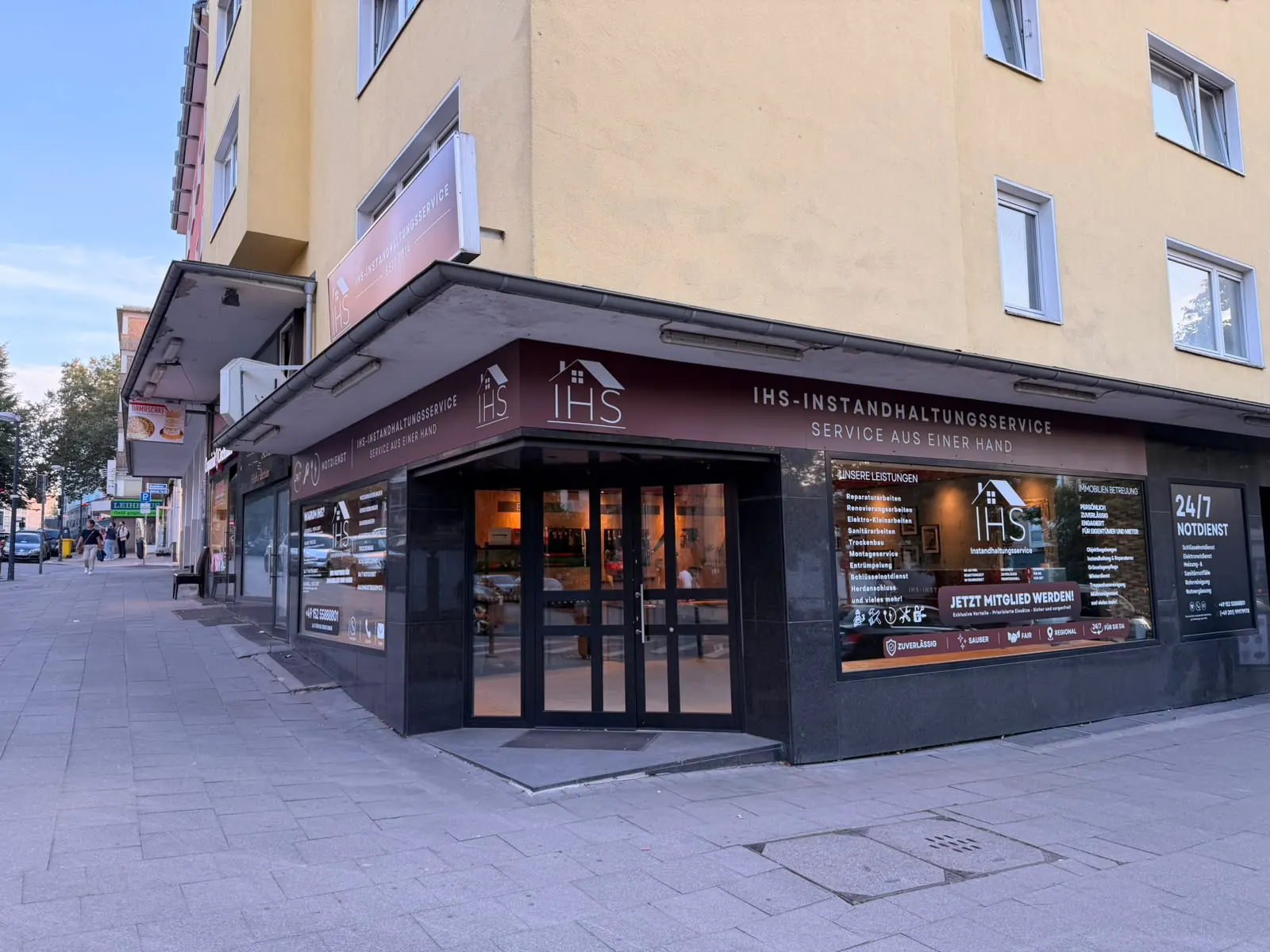 Ladenlokal von IHS Instandhaltungsservice in der Kreuzeskirchstr. 21 in Essen